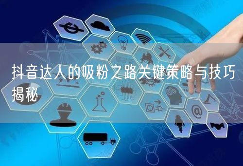 抖音达人的吸粉之路关键策略与技巧揭秘